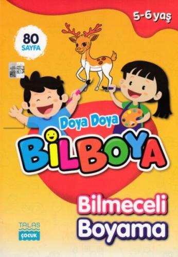 Kurye Kitabevi - Doya Doya Bil Boya Bilmeceli Boyama (5-6 Yaş)