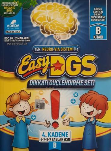 Kurye Kitabevi - Easy Dikkati Güçlendirme Seti 4. Kademe B 6 9 Yaş 1 K