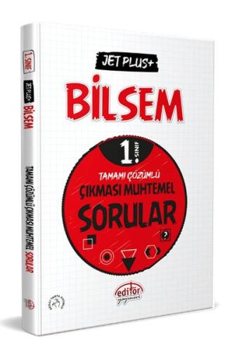 Kurye Kitabevi - Editör 1. Sınıf Bilsem Jet Plus+ Tamamı Çözümlü Çıkma