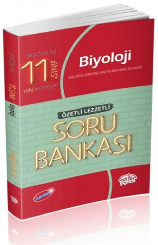 Kurye Kitabevi - Editör 11. Sınıf Biyoloji Özetli Lezzetli Soru Bankas