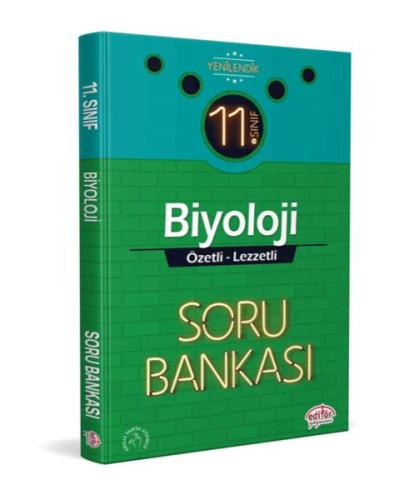 Kurye Kitabevi - Editör 11. Sınıf Biyoloji Özetli Lezzetli Soru Bankas