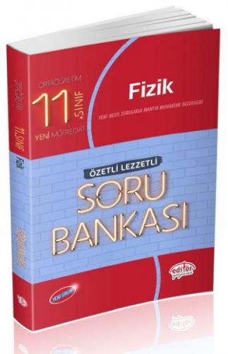 Kurye Kitabevi - Editör 11. Sınıf Fizik Özetli Lezzetli Soru Bankası 2