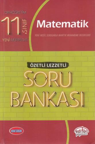 Kurye Kitabevi - Editör 11. Sınıf Matematik Özetli Lezzetli Soru Banka