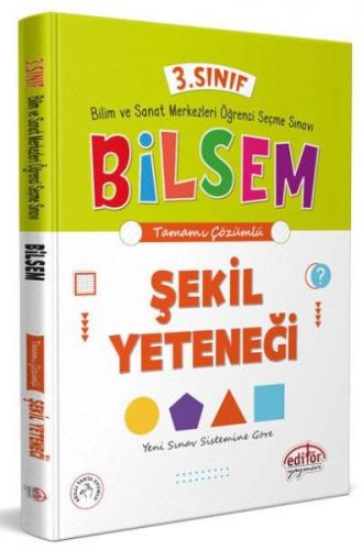 Kurye Kitabevi - Editör 3. Sınıf Bilsem Hazırlık Şekil Yeteneği Tamamı