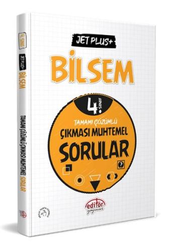 Kurye Kitabevi - Editör 4. Sınıf Bilsem Jet Plus+ Tamamı Çözümlü Çıkma