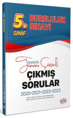 Kurye Kitabevi - Editör 5.Sınıf İokbs Bursluluk Sınavı Tamamı Çözümlü 