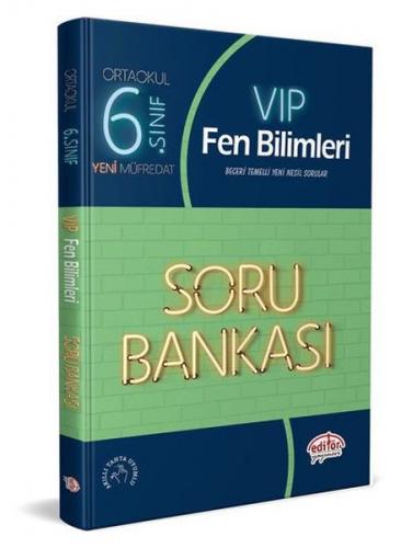 Kurye Kitabevi - Editör 6. Sınıf VİP Fen Bilimleri Soru Bankası-YENİ