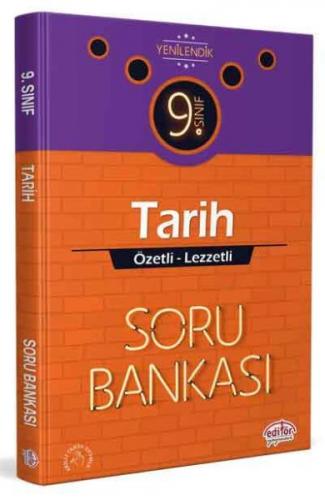 Kurye Kitabevi - Editör 9. Sınıf Tarih Özetli Lezzetli Soru Bankası