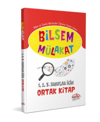 Kurye Kitabevi - Editör Bilsem Mülakat 1-2-3. Sınıf İçin Ortak Kitap