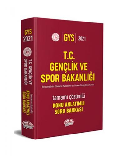 Kurye Kitabevi - Editör T.C. Gençlik ve Spor Bakanlığı Görevde Yükselm