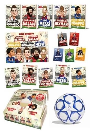 Kurye Kitabevi - Efsane Futbolcular Kutulu Set (5 Kitap Takım - Futbol