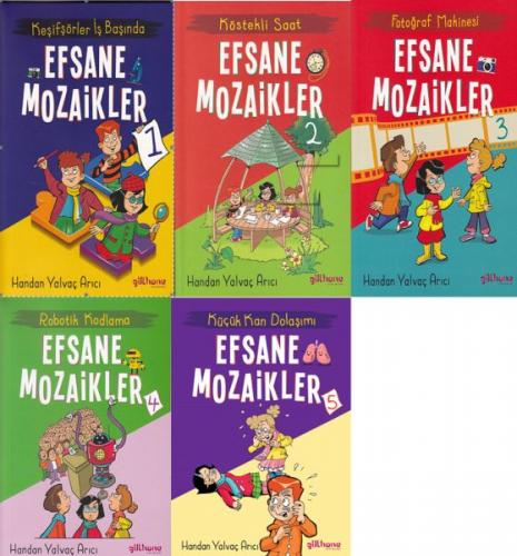 Kurye Kitabevi - Efsane Mozaikler Serisi 5 Kitap Takım