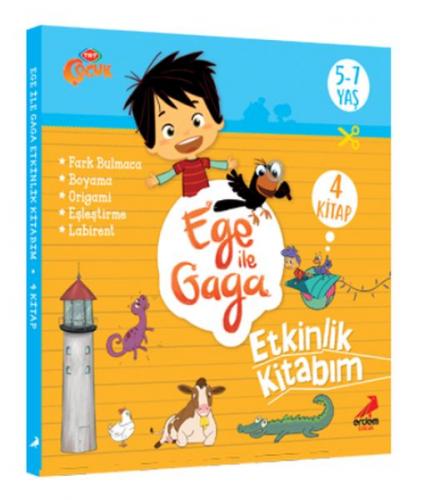 Kurye Kitabevi - Ege ile Gaga - Etkinlik Kitabım (4 Kitap Takım)