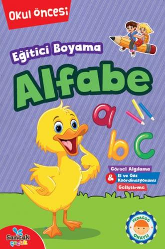 Kurye Kitabevi - Eğitici Boyama - Alfabe