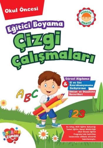 Kurye Kitabevi - Eğitici Boyama - Çizgi Çalışmaları