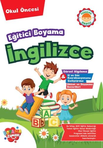 Kurye Kitabevi - Eğitici Boyama - İngilizce