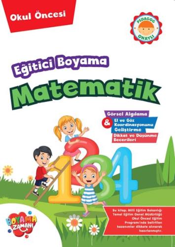 Kurye Kitabevi - Eğitici Boyama - Matematik