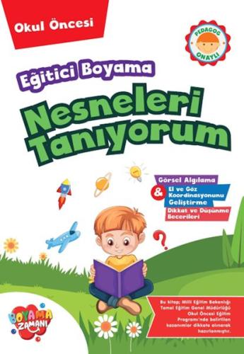 Kurye Kitabevi - Eğitici Boyama - Nesneleri Tanıyorum