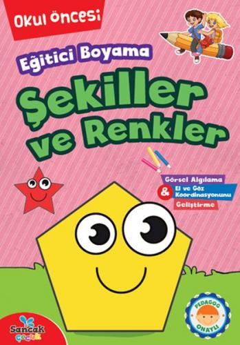 Kurye Kitabevi - Eğitici Boyama - Şekiller ve Renkler