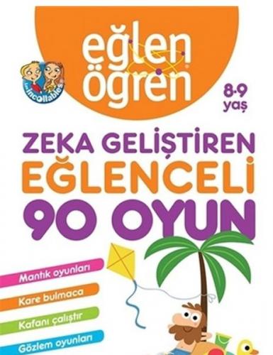 Kurye Kitabevi - Eğlen Öğren 8 9 Yaş Zeka Geliştiren Eğlenceli 90 Oyun