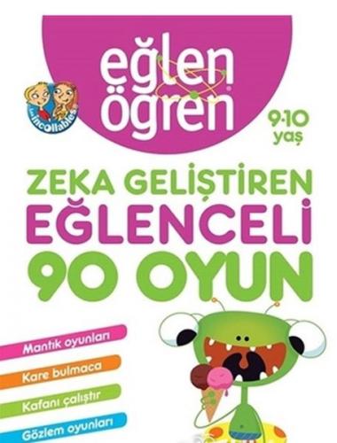 Kurye Kitabevi - Eğlen Öğren 9 10 Yaş Zeka Geliştiren Eğlenceli 90 Oyu