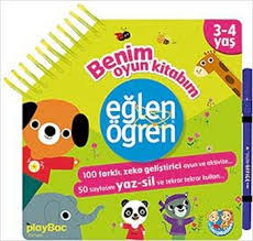 Kurye Kitabevi - Eğlen Öğren Benim Oyun Kitabım 3 4 Yaş