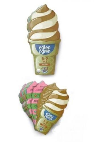 Kurye Kitabevi - Eğlen Öğren Ice Cream 420 Soru 8 9 Yaş