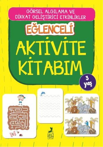 Kurye Kitabevi - Eğlenceli Aktivite Kitabım - 3 Yaş