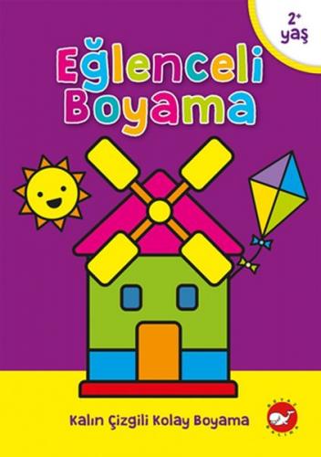 Kurye Kitabevi - Eğlenceli Boyama-Kalın Çizgili Kolay Boyama