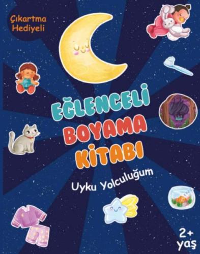 Kurye Kitabevi - Eğlenceli Boyama Kitabı - Uyku Yolculuğum