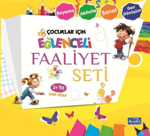 Kurye Kitabevi - Eğlenceli Faaliyet Seti - Sarı Kitap - 3+ Yaş