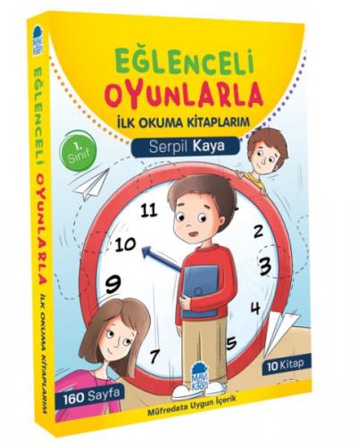 Kurye Kitabevi - Eğlenceli Oyunlarla İlk Okuma Kitaplarım Set (10 Kita