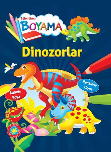 Kurye Kitabevi - Eğlendiren Boyama-Dinozorlar