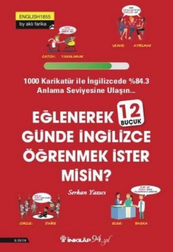 Kurye Kitabevi - Eğlenerek 12 Buçuk Günde İngilizce Öğrenmek İster Mis