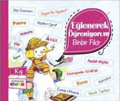 Kurye Kitabevi - Eğlenerek Öğreniyorum - Binbir Fikir - Kış