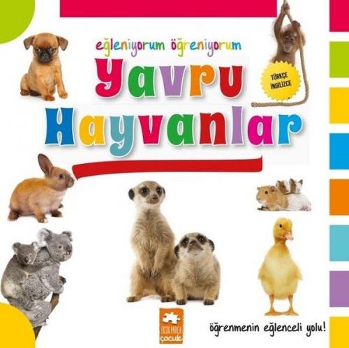 Kurye Kitabevi - Yavru Hayvanlar-Eğleniyorum Öğreniyorum