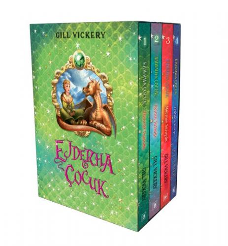 Kurye Kitabevi - Ejderha Çocuk Serisi-Kutulu Set (4 Kitap)