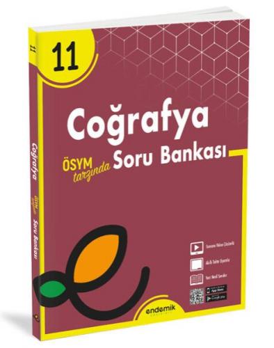 Kurye Kitabevi - Endemik 11.Sınıf Coğrafya Soru Bankası