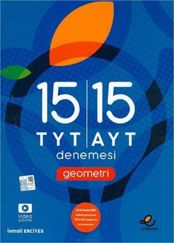 Kurye Kitabevi - Endemik AYT TYT Geometri 15 li Deneme Sınavı-YENİ