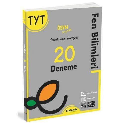 Kurye Kitabevi - Endemik TYT Fen Bilimleri 20 Deneme