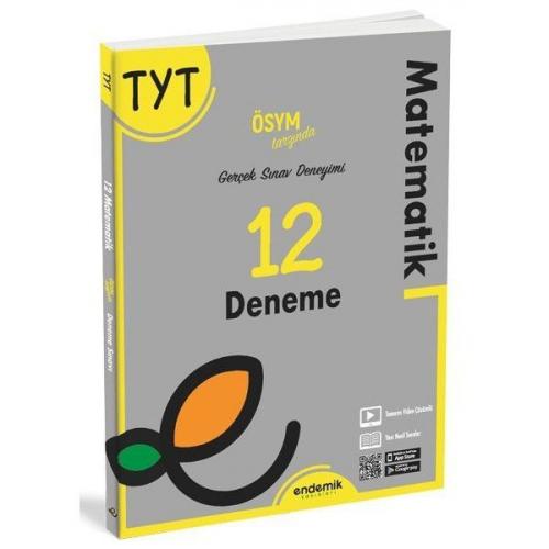 Kurye Kitabevi - Endemik TYT Matematik 12 Deneme