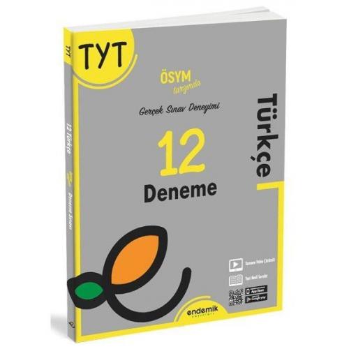 Kurye Kitabevi - Endemik TYT Türkçe 12 Deneme