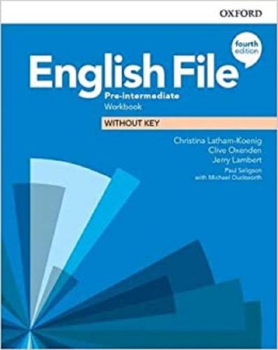 Kurye Kitabevi - English File Pre Intermediate Workbook Without Key