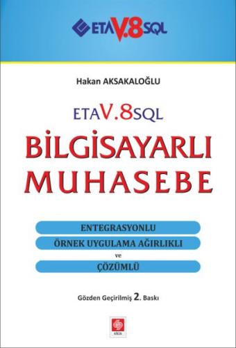 Kurye Kitabevi - Eta V.8 Sql Bilgisayarlı Muhasebe