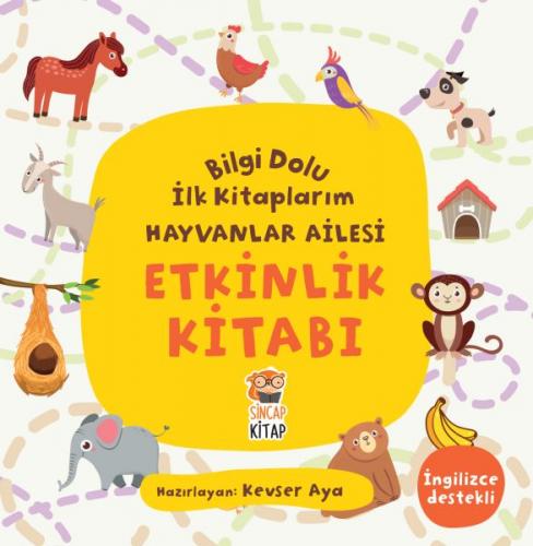 Kurye Kitabevi - Etkinlik Kitabı Bilgi Dolu İlk Kitaplarım Hayvanlar A