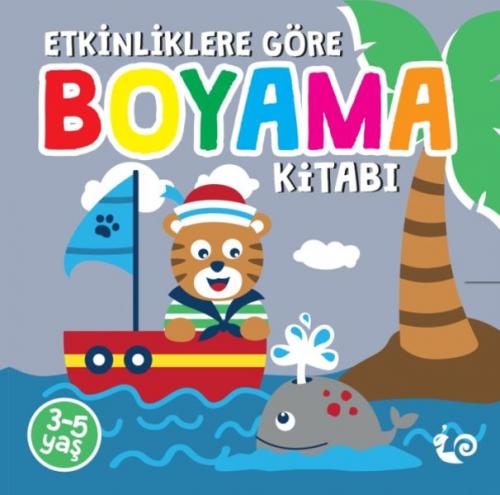 Kurye Kitabevi - Etkinliklere Göre Boyama Kitabi - Gri