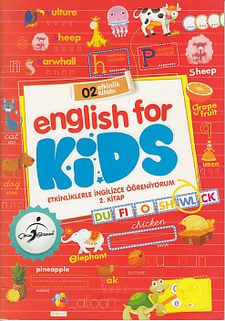 Kurye Kitabevi - Etkinliklerle İngilizce Öğreniyorum 2 English for Kid