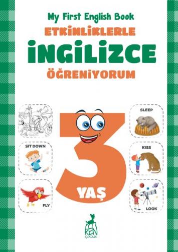 Kurye Kitabevi - Etkinliklerle Ingilizce Ögreniyorum 3 Yas - My First 