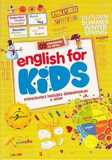 Kurye Kitabevi - Etkinliklerle İngilizce Öğreniyorum 5 English for Kid