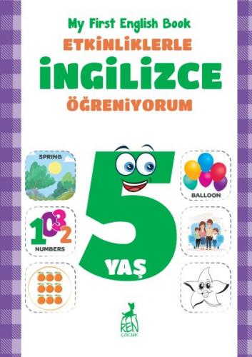 Kurye Kitabevi - Etkinliklerle Ingilizce Ögreniyorum 5 Yas - My First 